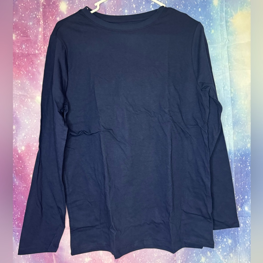 New cat & Jack blue husky long sleeve shirt 🛍